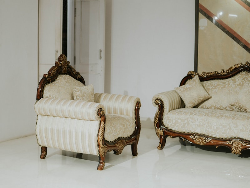 Sofa Set L-Shape 7 Seater